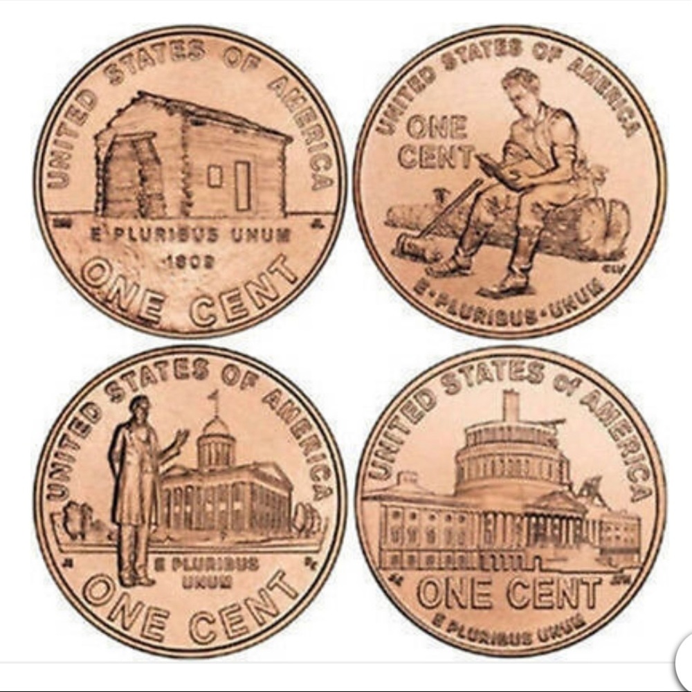 BICENTENNIAL PENNIES SET